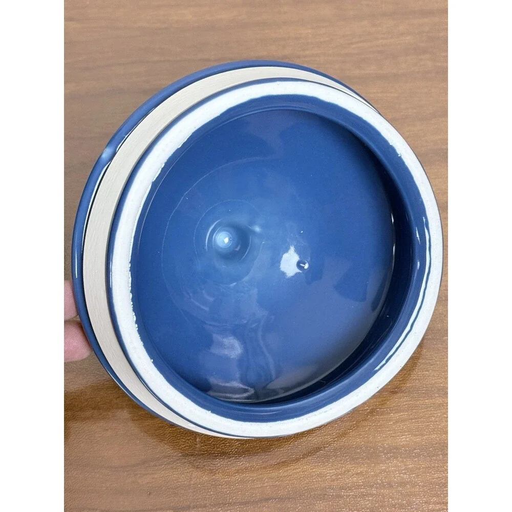 Fiesta Ware 2qt Medium Canister With Lid Lapis Blue